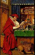 Jan Van Eyck Saint Jerome in His Study oil on canvas